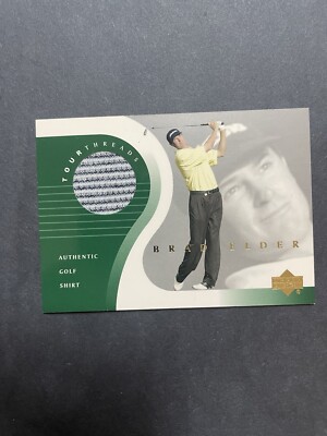 2001 Upper Deck Tour Threads Brad Elder #TT-BE Rookie RC