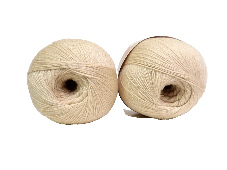 Superfine Lace Yarn - (2 Skeins) Camel A502 - Image 2 of 2