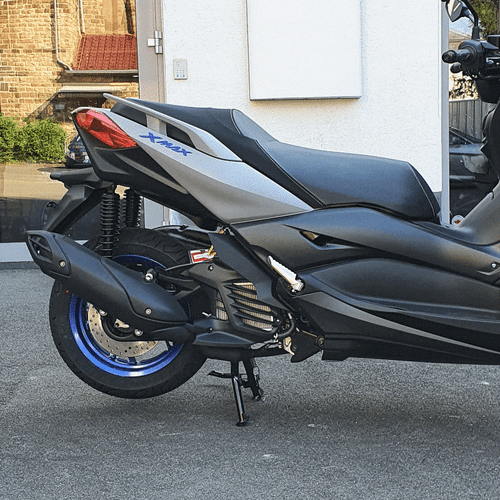 Sella ribassata originale YAMAHA XMAX 125 300 400 SELLA BASSA 4 CM ORIGINALE - Foto 8 di 11