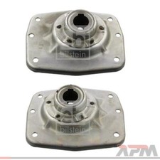 2x Febi 11970+11971 Federbeinstützlager Vorne für Peugeot Fiat Citroën Lancia