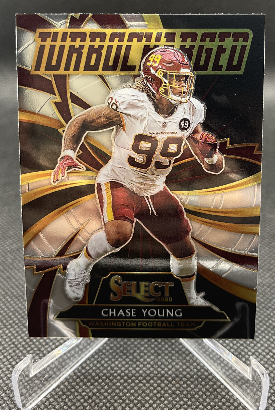 2020 Select Chase Young Washington Football Team Turbocharged Insert RC #2