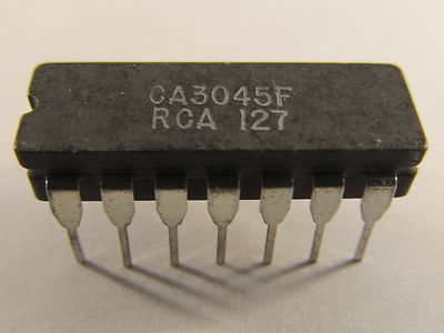 1 Stück/pc - CA3045F RCA DIC14 General Purpose NPN Transistor Array