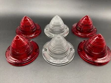 1960 Chevrolet Impala Rear Tail Light Lamp Back Up Lamp Lens Set B