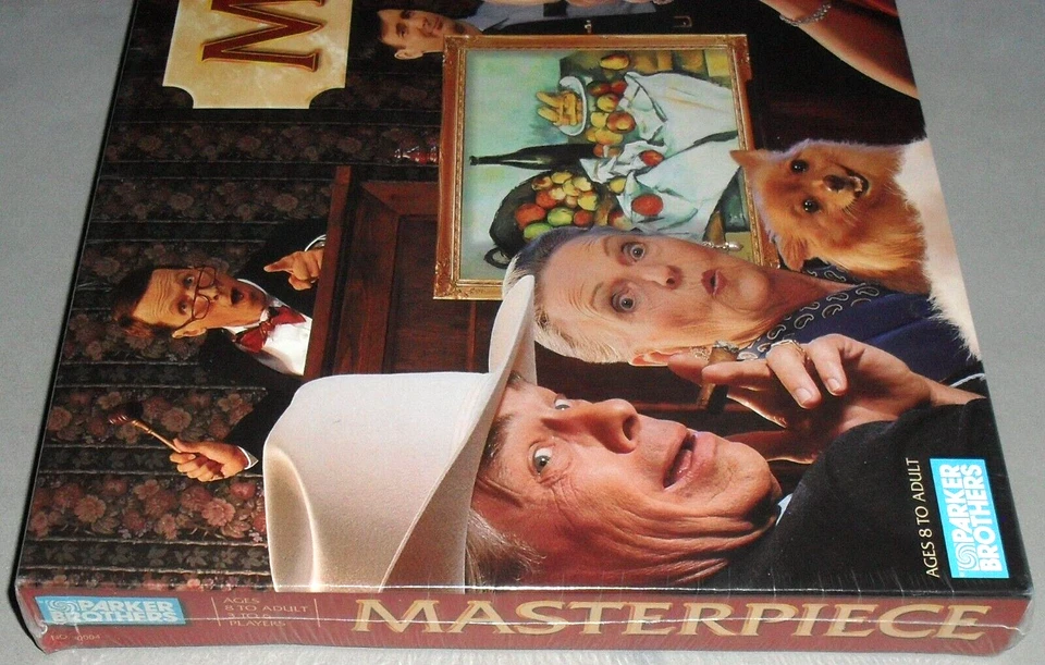 SEALED Masterpiece Board Game Parker Art Auction Strategy 1996 COMPLETE NEW RARE - Image 4 of 4