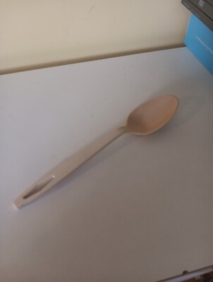 Tailor Made-Almond Colored-Nylon Solid Cooking/Serving Spoon, 11 1/2  long