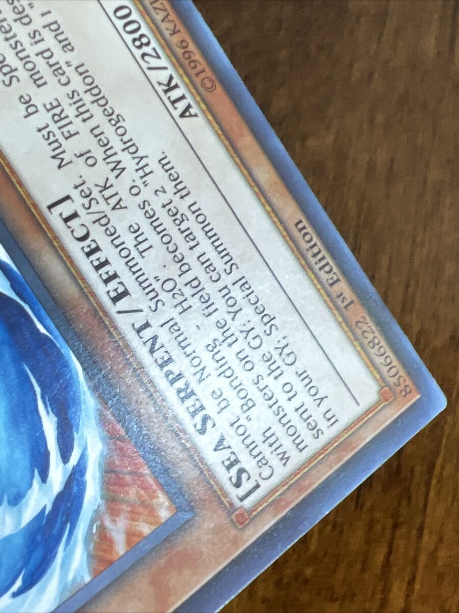 Yu-Gi-Oh! TCG Water Dragon Legendary Duelists LEDU-EN042 1st Yu-Gi-Oh! TCG Water Dragon Legendary Duelists LEDU-EN042 1st