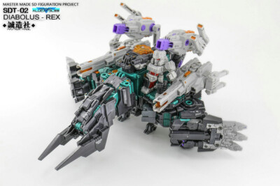 AUF LAGER Master Made SDT-02 SDT02 Diabolus Rex Trypticon Figur