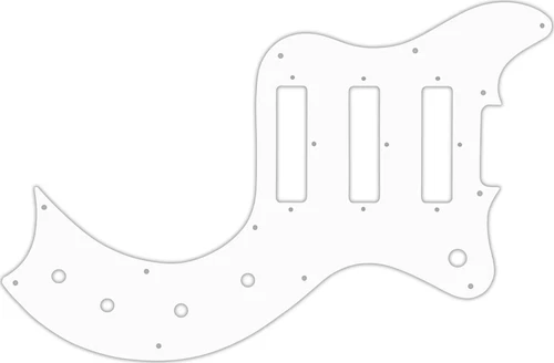 WD Custom Pickguard For Gibson S-1