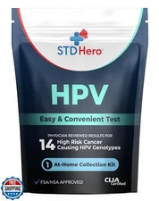 STD Hero At-Home HPV Test – Easy and Convenient Human Papillomavirus Screenin