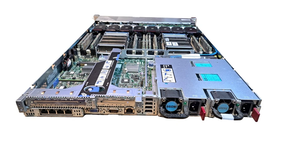 HP ProLiant DL360 Gen8 + TWO E5-2603 1.80 GHz 40GB RAM +NO HDD - Image 2 of 3