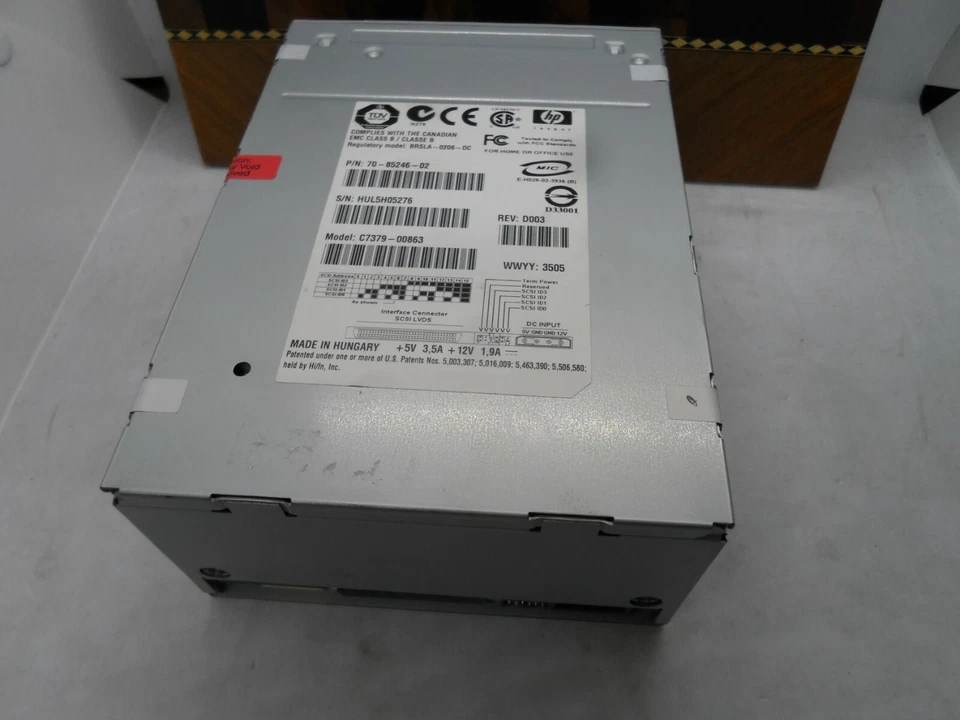 HP HPE LTO2 Ultrium460 Ultrium2 70-85246-02 C7379-00863 Bare Drive for SSL1016 - Image 3 of 4