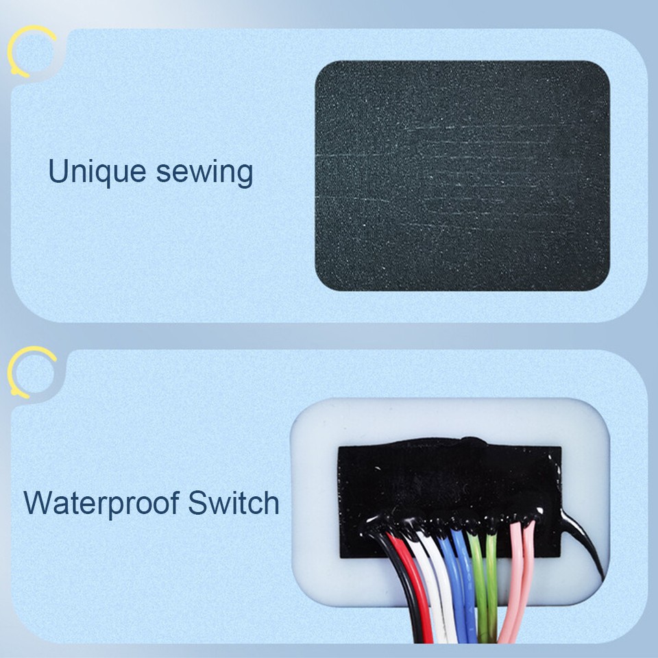 Electric Heating Sheet 5V Cloth Jacket Heater Pads DIY Heat Clothing