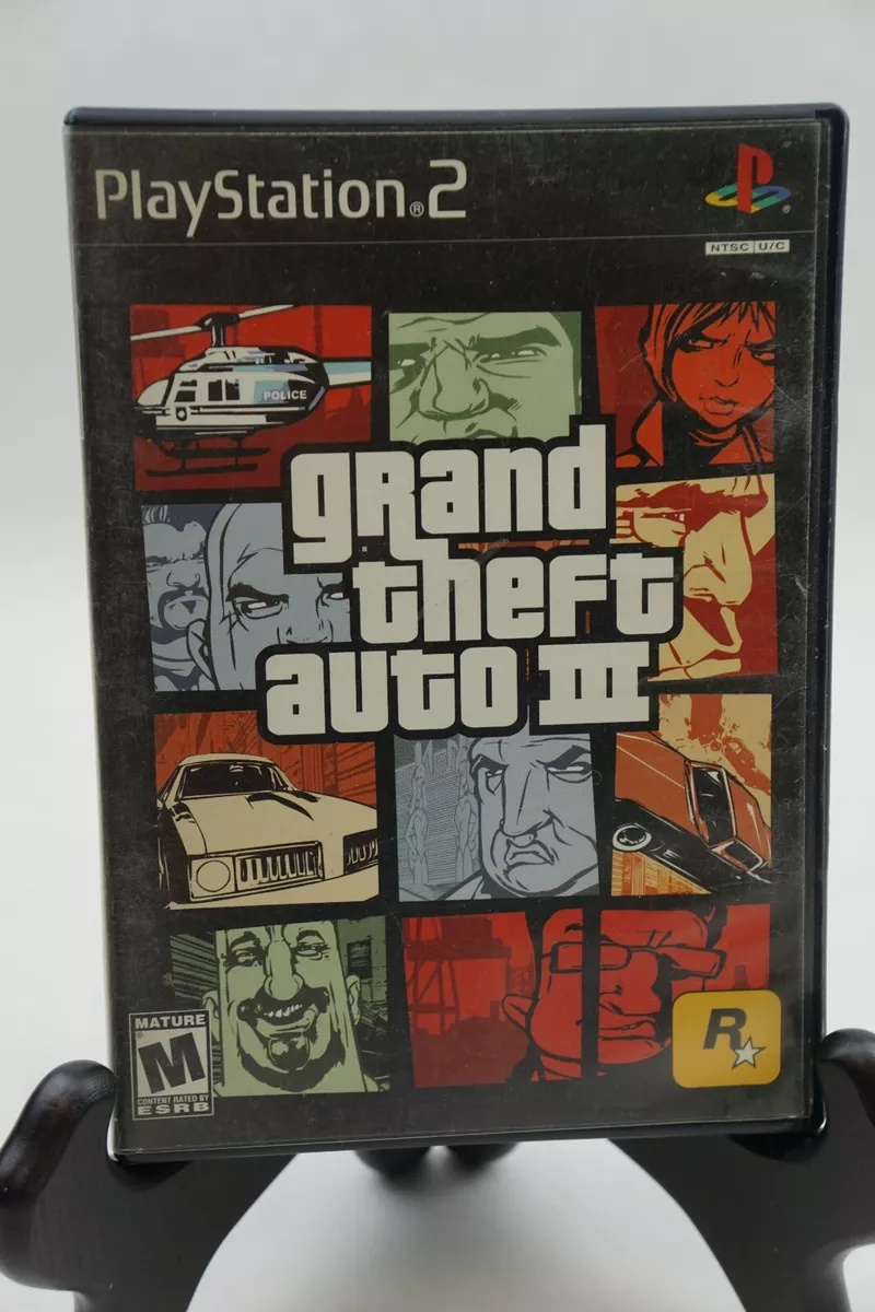 Grand Theft Auto III & GTA San Andreas PS2 PlayStation