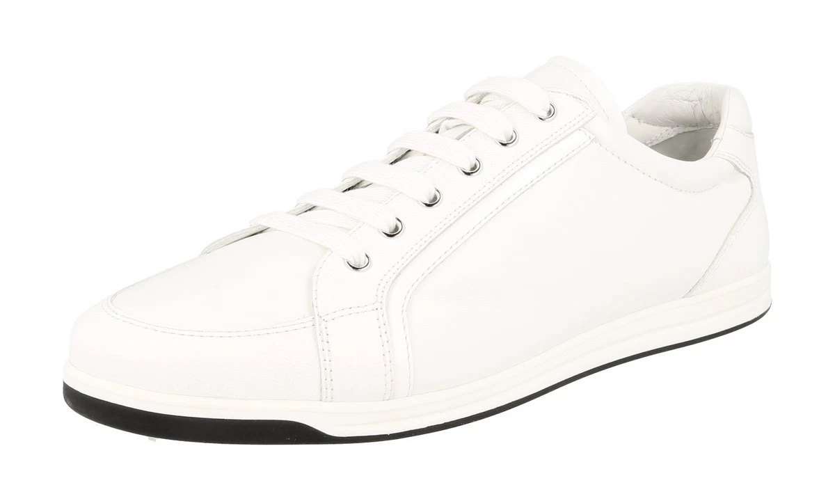 PRADA Leder Sneaker - 3E5892 - Weiss - NEU