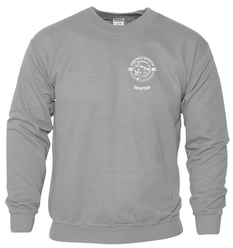 Sons With Arthritis Sweatshirt Pocket Skull Motorbike MC Sons SOA Gift Men Top - Picture 4 of 4