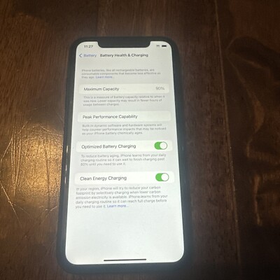  Apple iPhone 11 64GB Blk Unlocked A2111 (CDMA+GSM) 