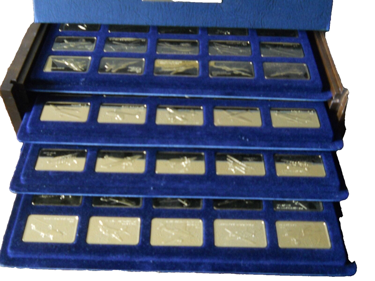 Franklin Mint Jane's Medallic Register of the World's Greatest