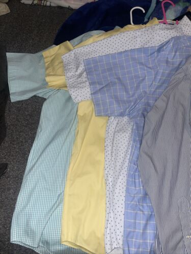 Paul Fredrick Dress Shirts Lot Of 8 Size 17.5 /32 