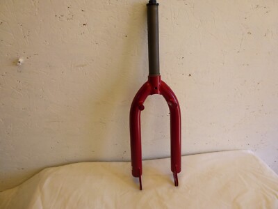 Haro BMX Gabel  20'' 1-1/8 '' Ahead rot Stahl U-Brake