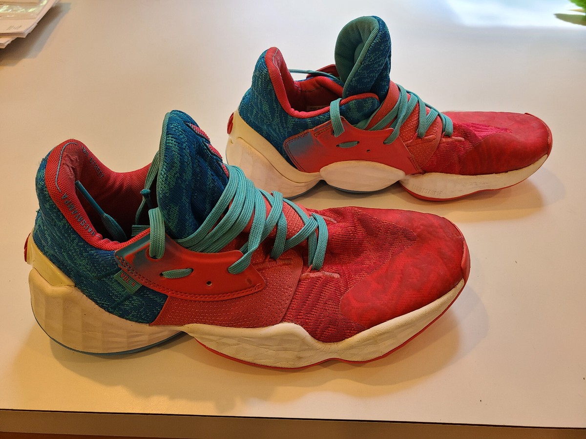 Adidas James Harden Candy Paint Pink Blue sz 10