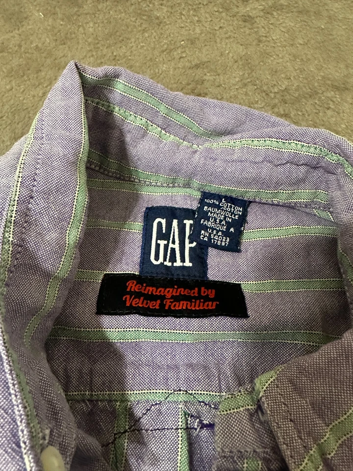 Camisa abotonada The Joker reciclada para hombre talla L de Velvet familiar Batman DC Foto 4 de 4