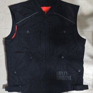 Harley-Davidson Black Riding Vest American Legend Size L