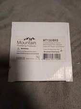 Mountain Plumbing MT130/BRS Waste Disposer Trim Brushed Stainless New in Box