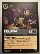Donald Duck Ghost Hunter 172/204 Whispers in the Well Disney Lorcana