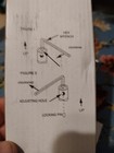 Pair Tell Mfg 4.5" Square Satin Chrome Spring Hinges Bid For 1pair/ More Availab — photo 6