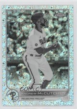 2022 Topps Chrome Black & White Mini-Diamond Refractor Andrew McCutchen #153 9ja