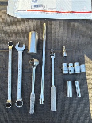 12pc Proto Tools USA & Challenger Wrench Socket Ratchet Break Bar Lot 5252 5265