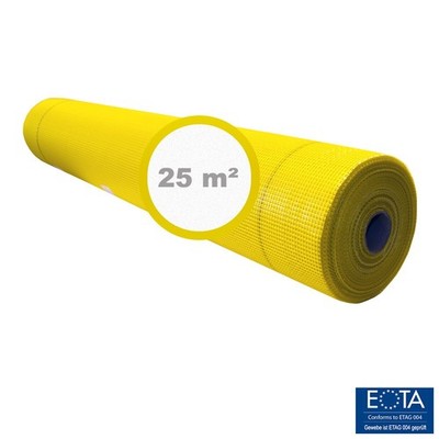 Armierungsgewebe Glasgittergewebe WDVS Gewebe 10 m Putzgewebe 165g/m² 4x4 mm