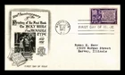 DR JIM STAMPS US COVER GUTENBERG BIBLE 500TH ANNIVERSARY FDC FLEETWOOD