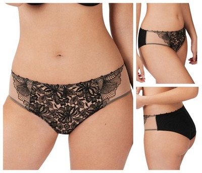 Empreinte Agathe Slip Shorty Luxus halbtransparent Schlüpfer Damen Dessous 02204