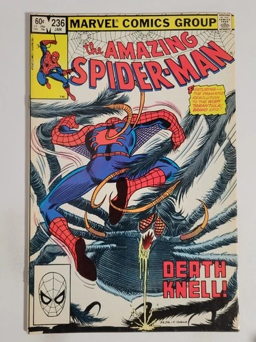 Amazing Spider-man #236 Marvel 1983 VF 8.0 'Death Knell!' Tarantula appearance