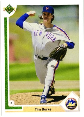 1991 Upper Deck Final Edition - Tim Burke #70F
