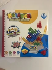 48 Pcs Balance Building- Tetra Tower Stacking Blocks Game, Fun and Educational