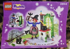 LEGO Belville Wicked Madam Tussa 5804 Vintage Fairy-Tale Set with Box & Witch