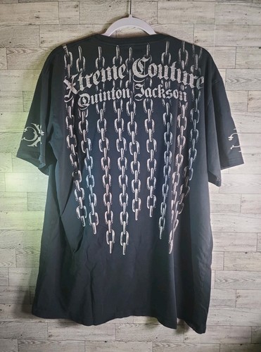 Vintage Xtreme Couture Quinton "RAMPAGE" Jackson UFC 71 Shirt MMA Tee Affliction - Picture 6 of 10