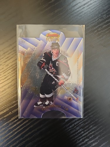 1998-99 Bowman's Best Mirror Image Fusion Keith Tkachuk Jamie Wright #F12 - Auto - Bild 2 von 2