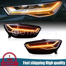 For Audi A6 S6 C7 2012-2018 Xenon Facelift to LED Headlights Assembly Headlamp