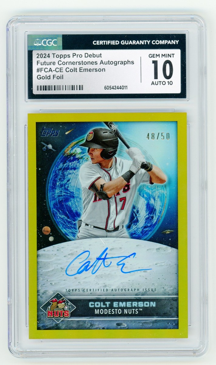 2024 Topps Pro Debut - Future Cornerstones Autographs Colt