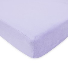 American Baby Company Heavenly Soft Chenille Fitted Crib Sheet 28 x 52, Warm