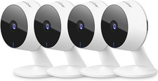 LaView 1080P Indoor Security Camera 4pcs Wi-Fi Home Surveillance Night Vision