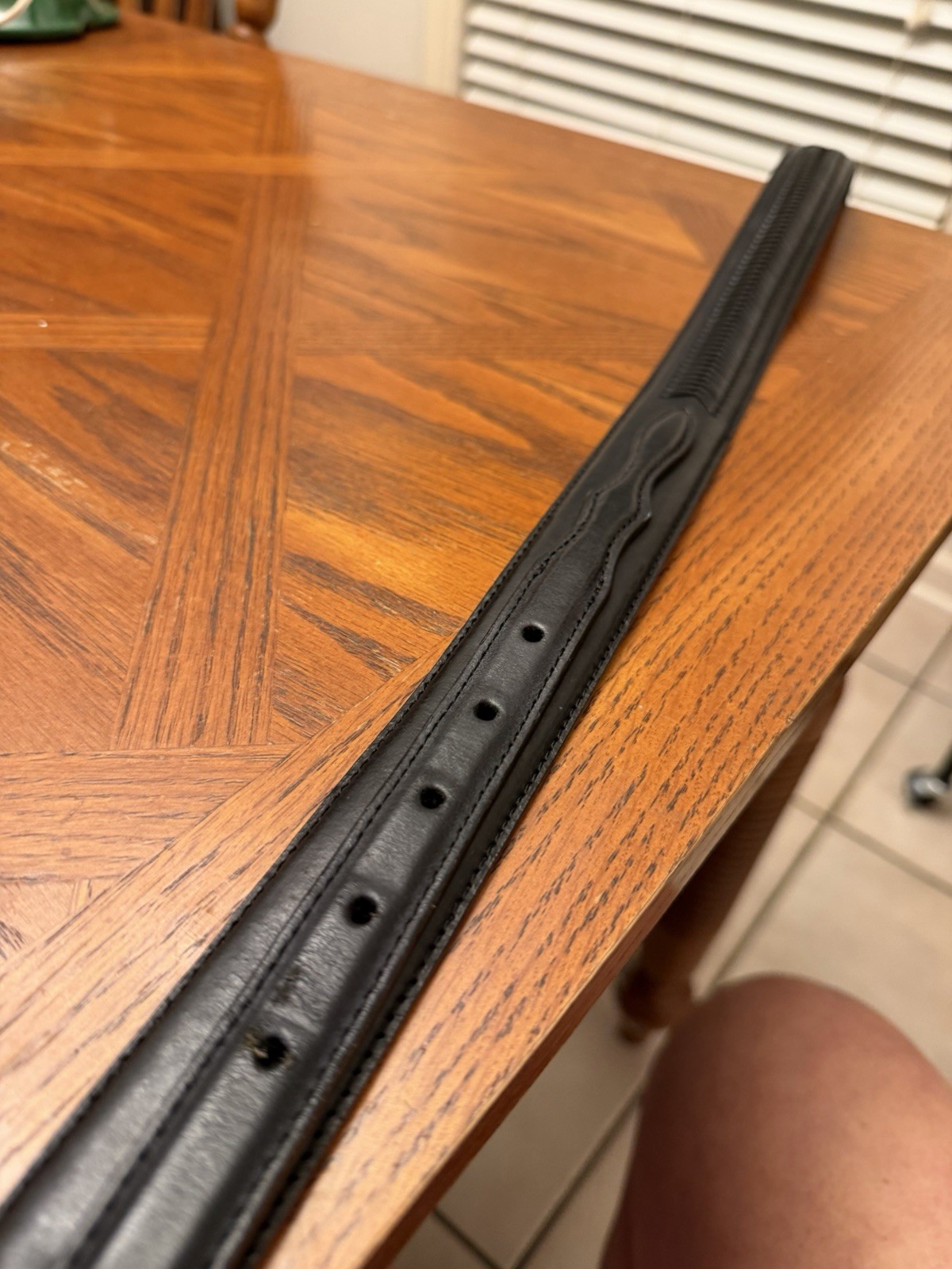 Nocona Belt.co Mens 36 Genuine Leather N2476801 Western Belt