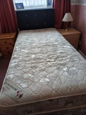 Single Bed And Mattress With Headboard