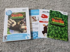 New Play Control Donkey Kong Jungle Beat (Nintendo Wii, 2009) CIB, Tested/Works