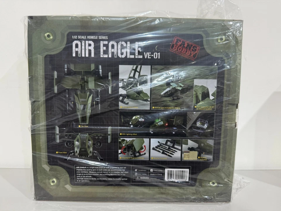 55908 FANS HOBBY 1:12 AIR EAGLE VE-01 MINT IN SHIPPER - Image 2 of 4