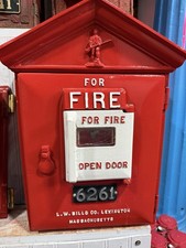 LW BILLS Fire Alarm Telegraph Box Working Non Gamewell