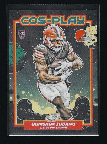 2025 Topps Cosmic Chrome Cos-Play Quinshon Judkins Browns Case Hit SSP